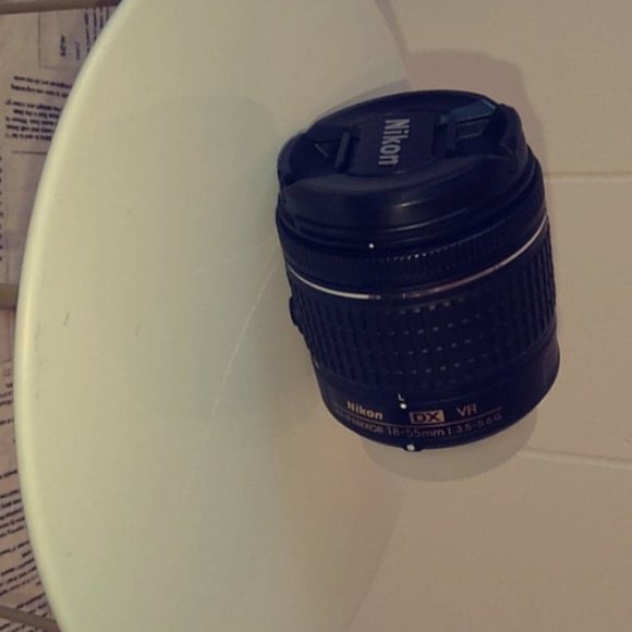 Nikon D3500 Camera w/both lenses, 55mm UV lense - Picture 2 of 10